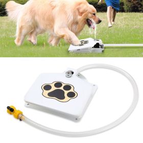 Dog Water Fountain Outdoor Dog Pet Water Dispenser Step-on Activated Sprinkler Dog Water Fountain Outdoor Dog Pet Water Dispenser Step-on Activated Sprinkler